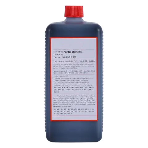 Industrial Black Ink 1038.5334 For KBA Inkjet Printer – product photo