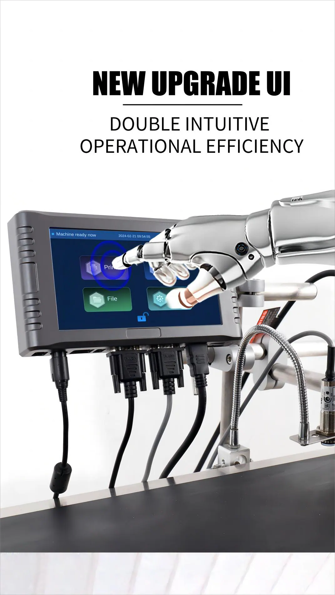 MF-T260E Touchable and Full-Screen Zoomable Thermal Inkjet Printer – detail image 2