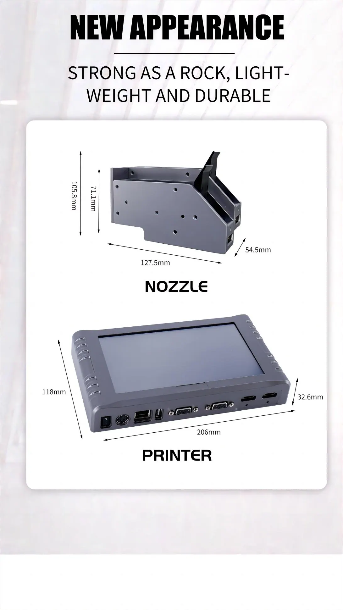 MF-T260E Touchable and Full-Screen Zoomable Thermal Inkjet Printer – detail image 3