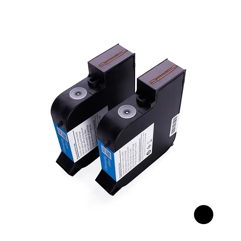 TIJ black solvent quick-drying ink cartridge – detail image 1
